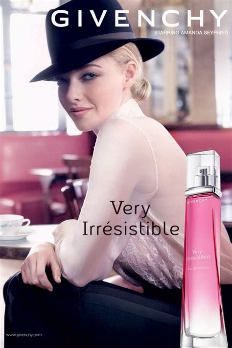 givenchy perfume amanda seyfried|givenchy live irresistible delicious.